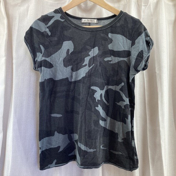 Free People Tops - WE THE FREE PEOPLE Women's Camouflage Camo Boxy Oversized T-Shirt‎ Size S/M